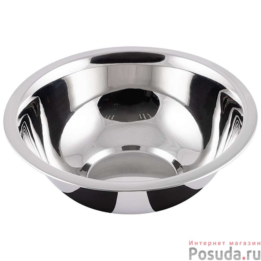 Миска Bowl-Roll-15, объем 600 мл из нержавеющей стали, зеркальная полировка, диа 15,7 см