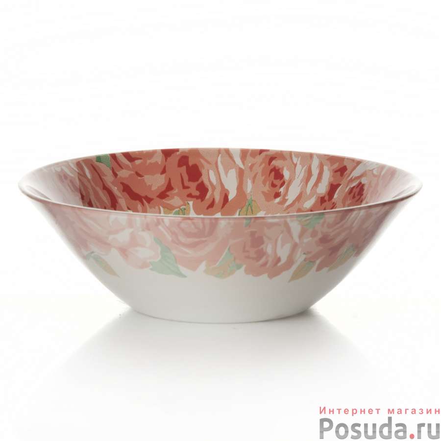 Салатник Pasabahce Peony, D=14 см (пионы-домашний)