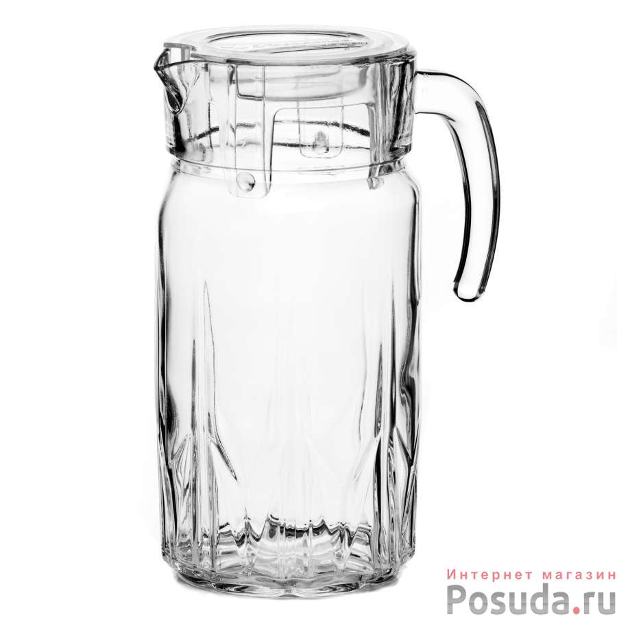 Кувшин Pasabahce "Карат", с крышкой, 1,5 л