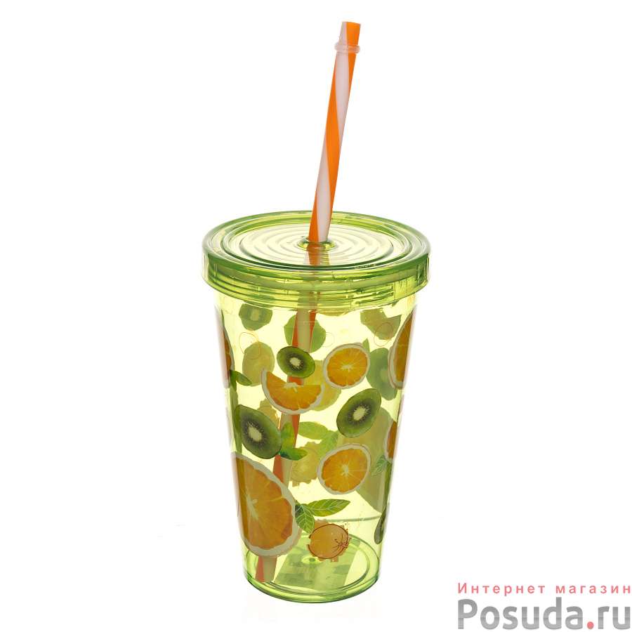 Стакан с труб. 660 мл Orange