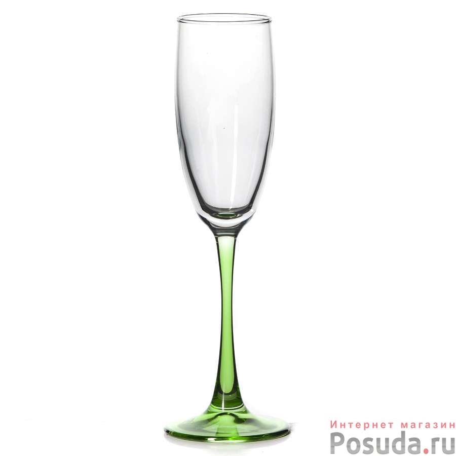 Бокал Pasabahce Enjoy, 175 мл (ножка зеленая)