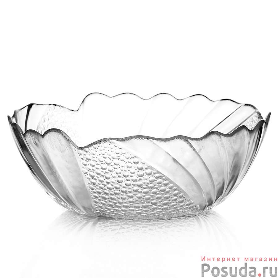 Салатник Pasabahce "Papillion", цвет: прозрачный, D=23 см