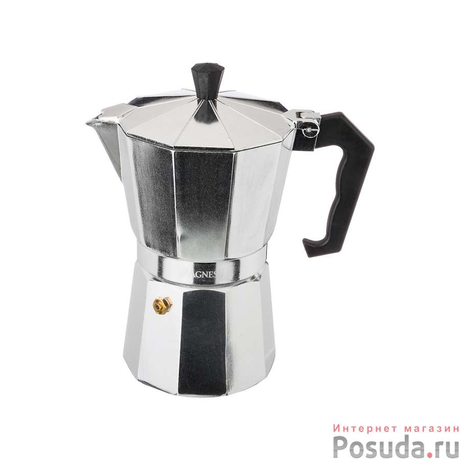 Кофеварка гейзерная, 150 мл на 3 чашки