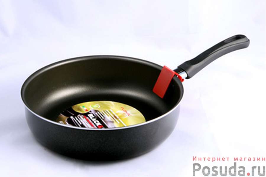 Сотейник 22см Black&Silver Flonal