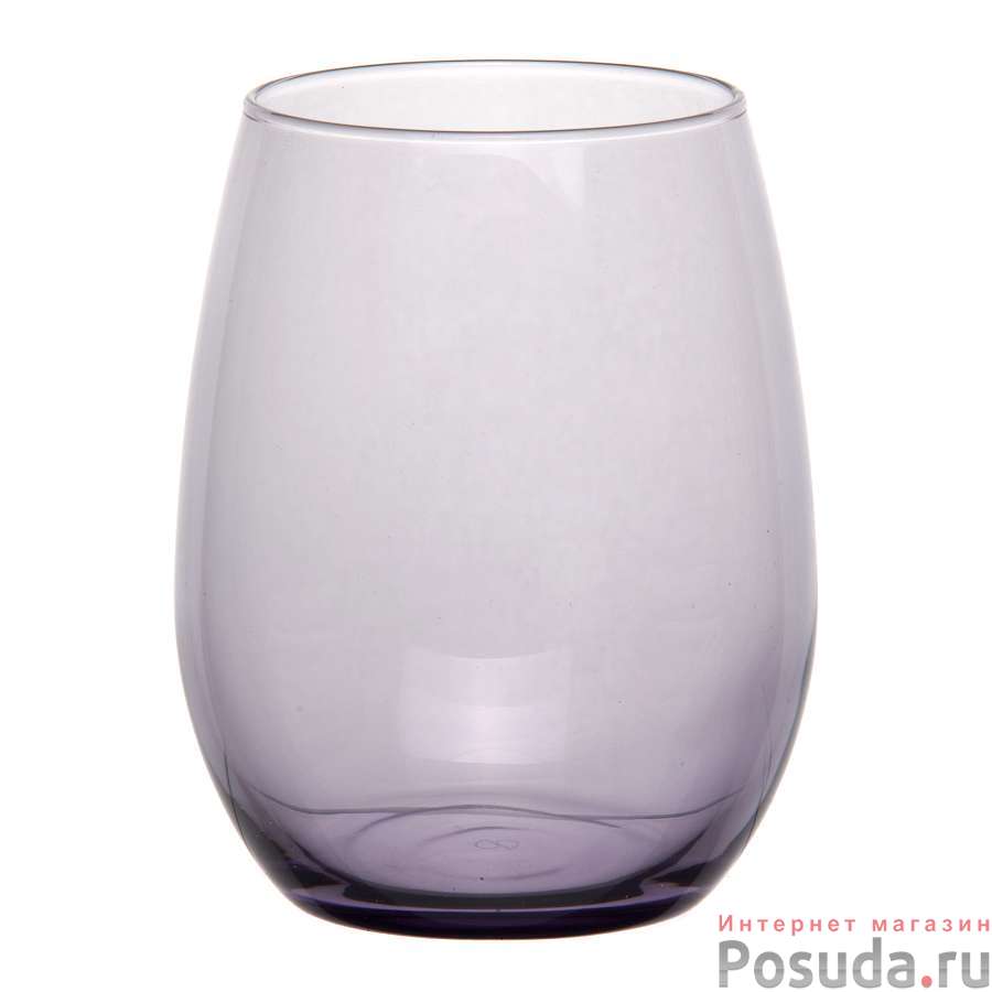 Набор стаканов AMBER 6 шт. 350 мл фиолетовый цв.