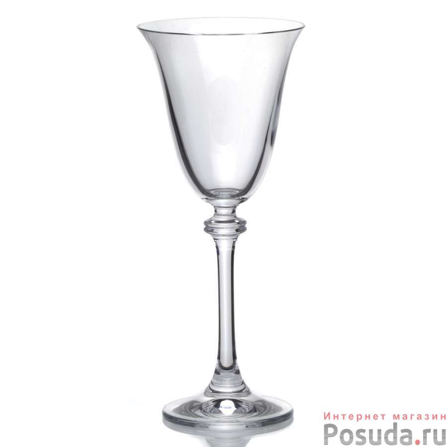 Набор бокалов для вина 2 шт Crystalite Bohemia Александра, 185 мл