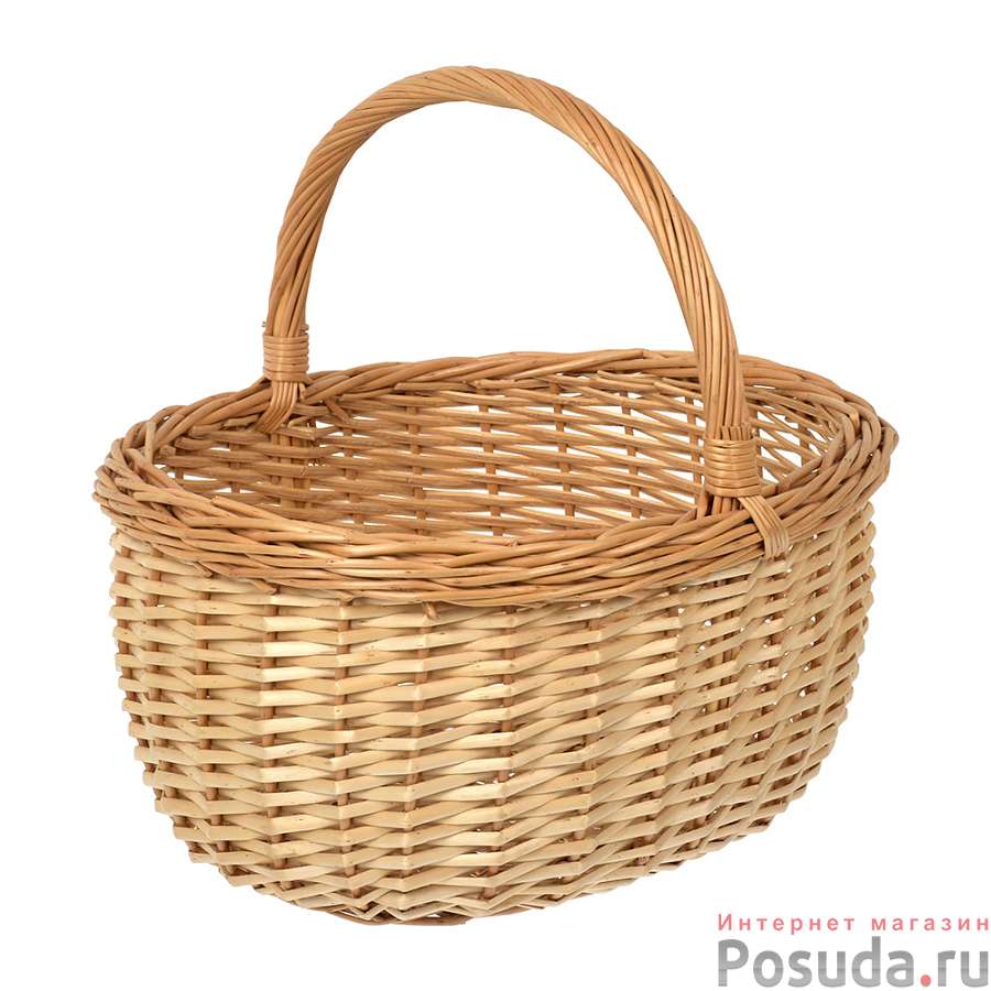 Корзина для грибов и пикника 38x34x37 см, 20 л.