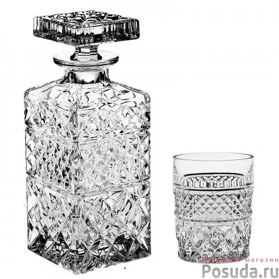 Набор для виски, 1 штоф 700 мл + 6 стаканов (240 мл)