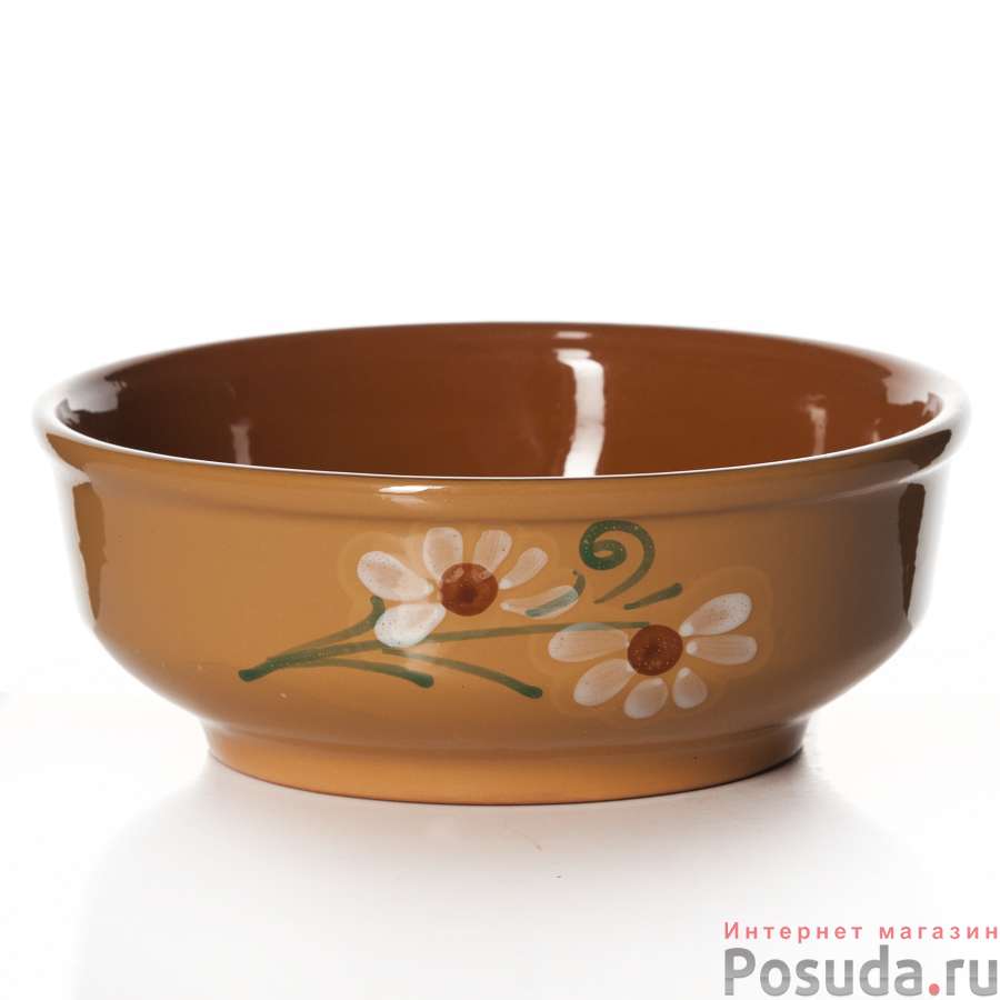 МИСКА "Русская" средняя 0,8 мл (с рисунком/ без рисунка)