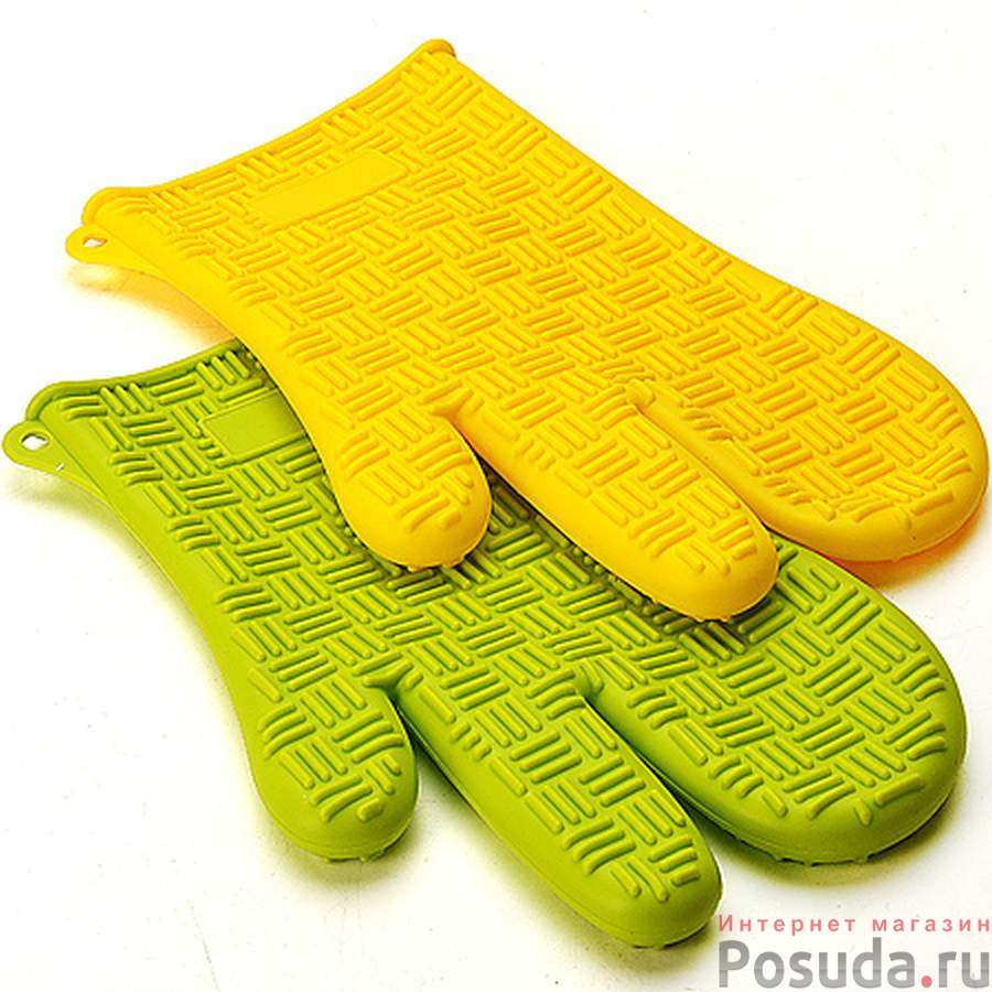Прихватка-перчатка силиконовая "Mayer & Boch", 27 см х 17 см (цвета в ассортименте)