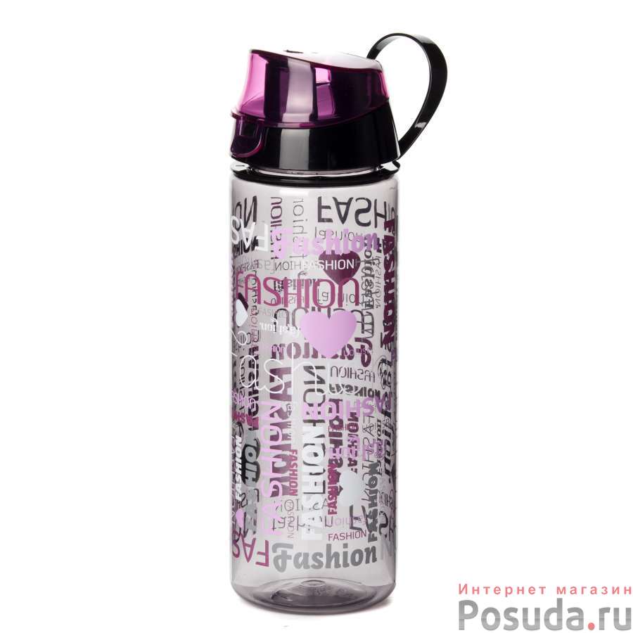 Бутылка спортивная с колпачком, 750 мл