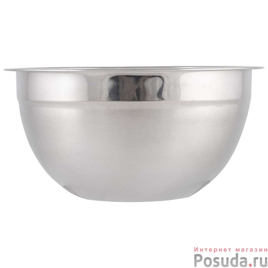 Миска Bowl-Ring-18, объем 1,5 л, из нерж стали, смешанная полировка, диа 18 см