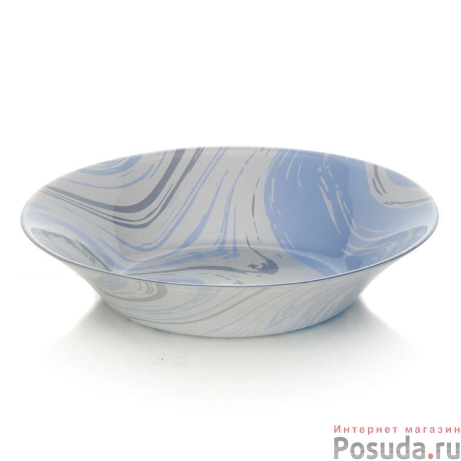 Тарелка глуб.упроч.Pasabahce БЛЮ ЛАВА 220 мм (рис.28976)