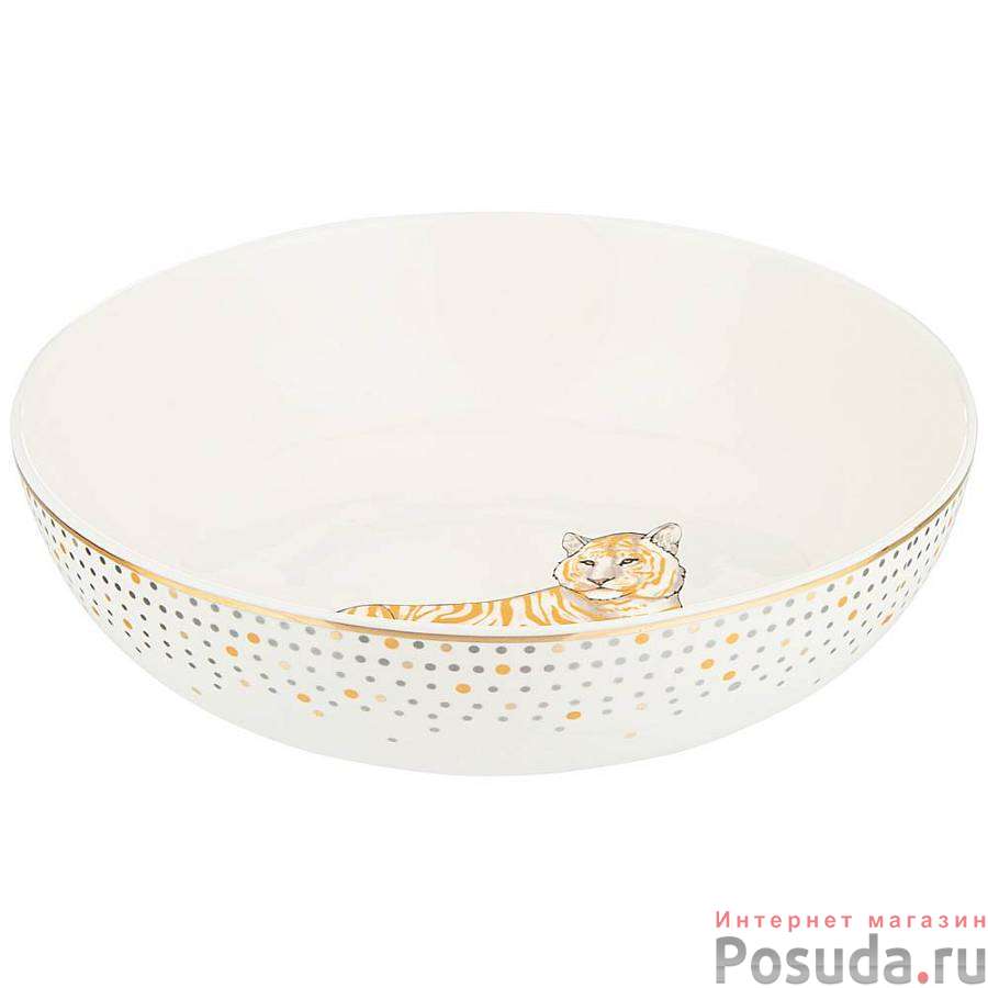 Салатник - тарелка суповая lefard Top style 18 см 800 мл серый  