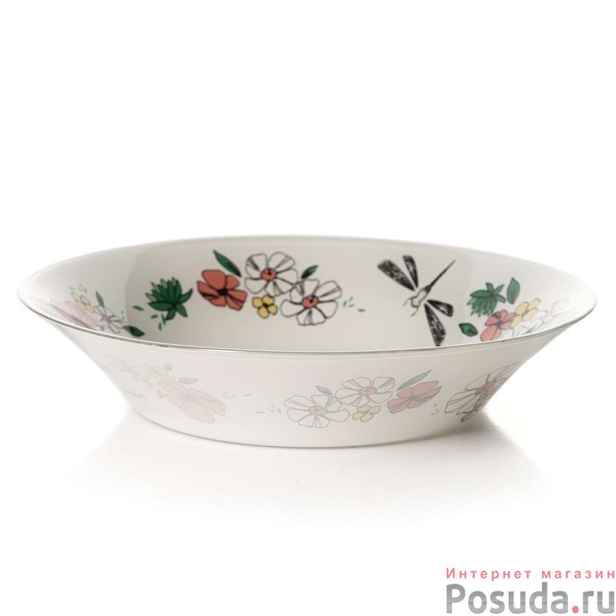 Тарелка столовая глубокая Pasabahce Nature, D=22 см