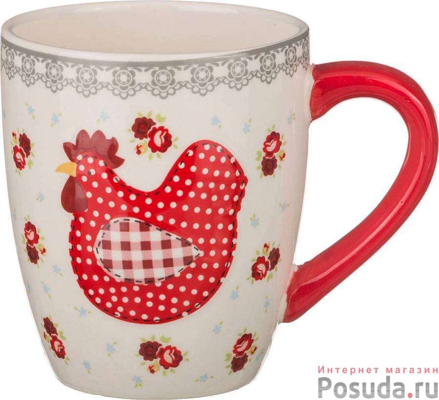 Кружка Петушок 350 мл.11*8*10 см 