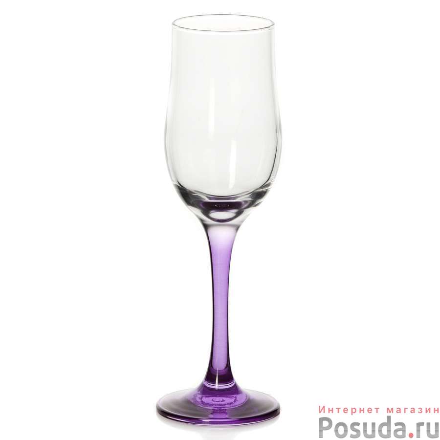 Бокал Pasabahce Enjoy Purple, 200 мл (ножка фиолетовая)