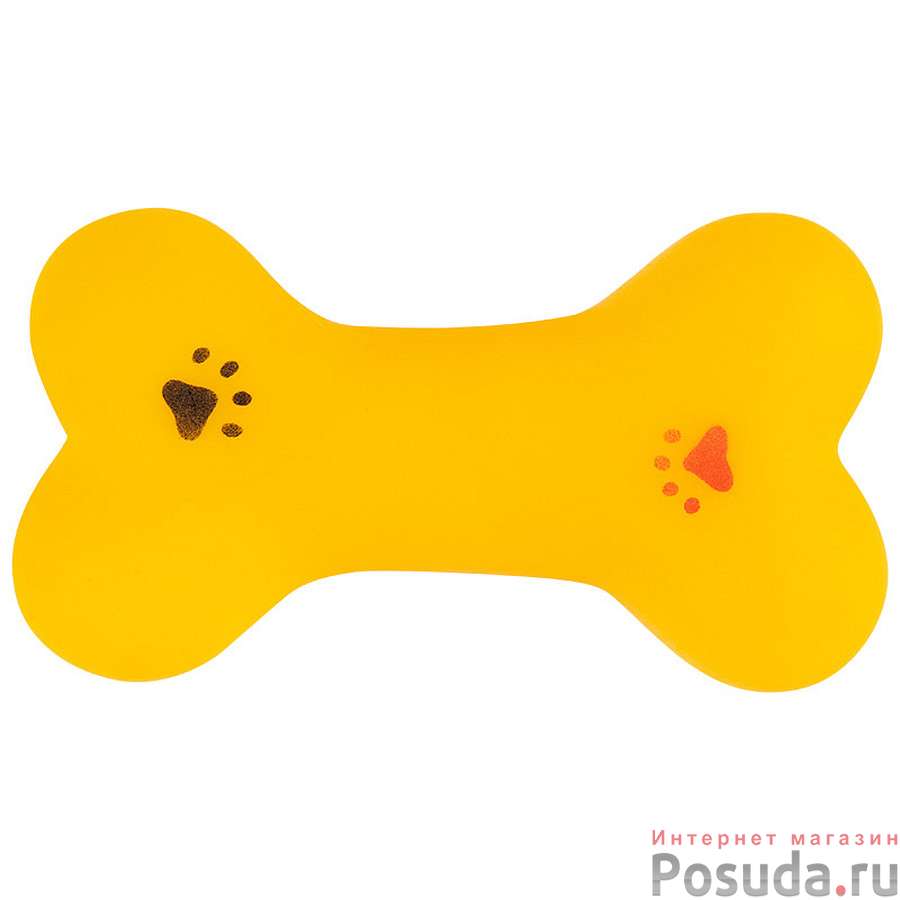Игрушка-пищалка Кость, 8,5 см
