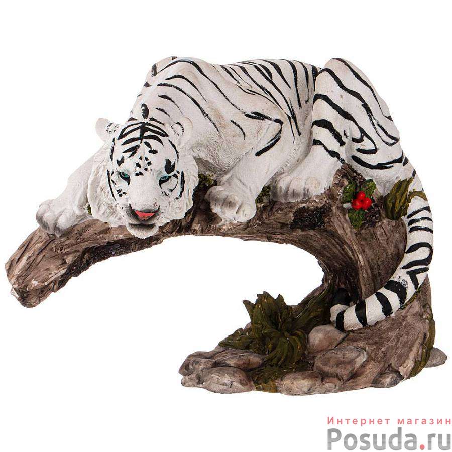 Фигурка Белый тигр 31*14 см. высота=20,5 см 