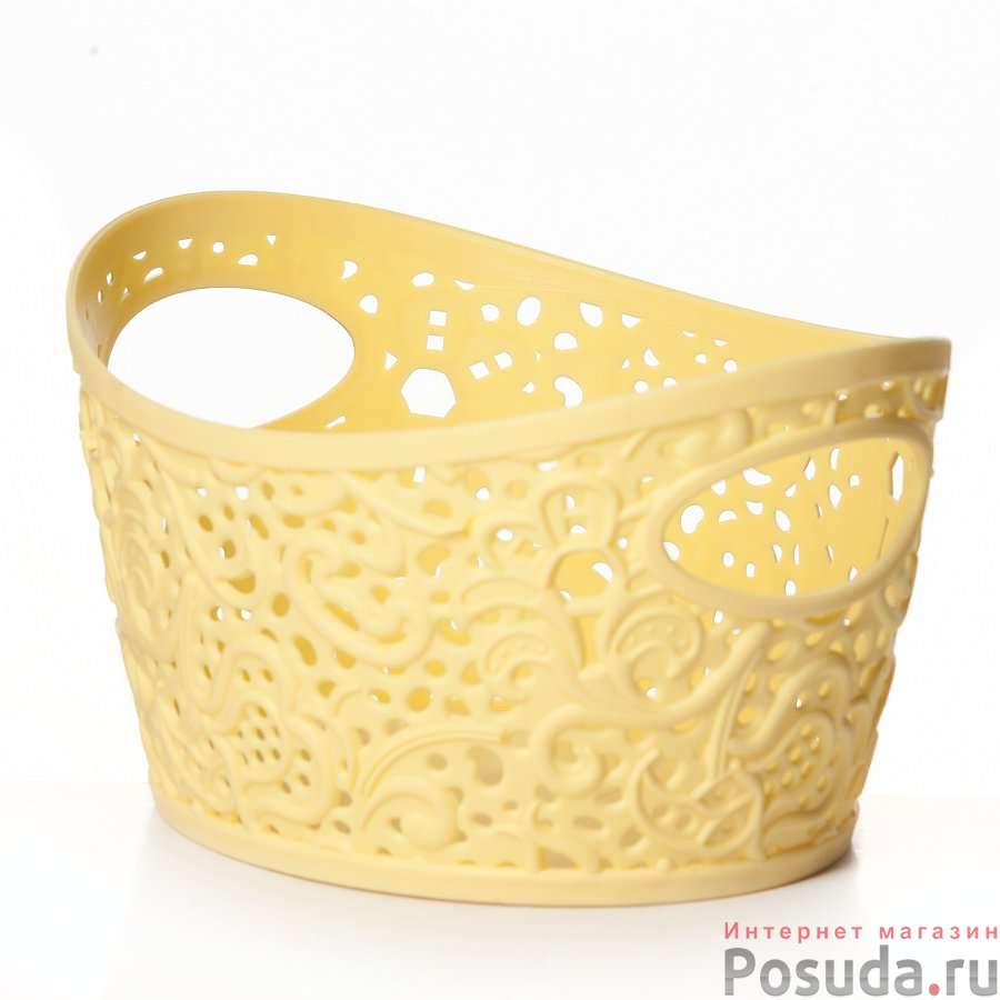 Корзина Кружево 1 л (банановый)
