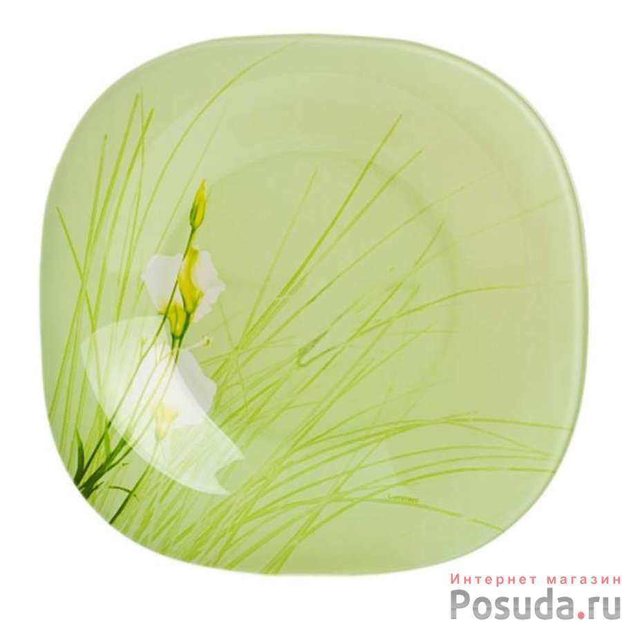 Тарелка столовая глубокая Luminarc Sofiane Green, D=21 см