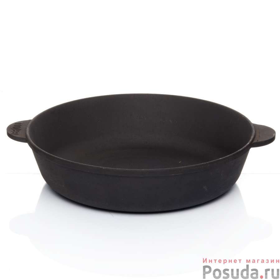 Сковорода "МОНОЛИТ" с двумя ручками 280х60 BRIZOLL