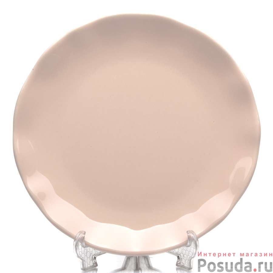 Тарелка Bergama 19 см бледно-розовый