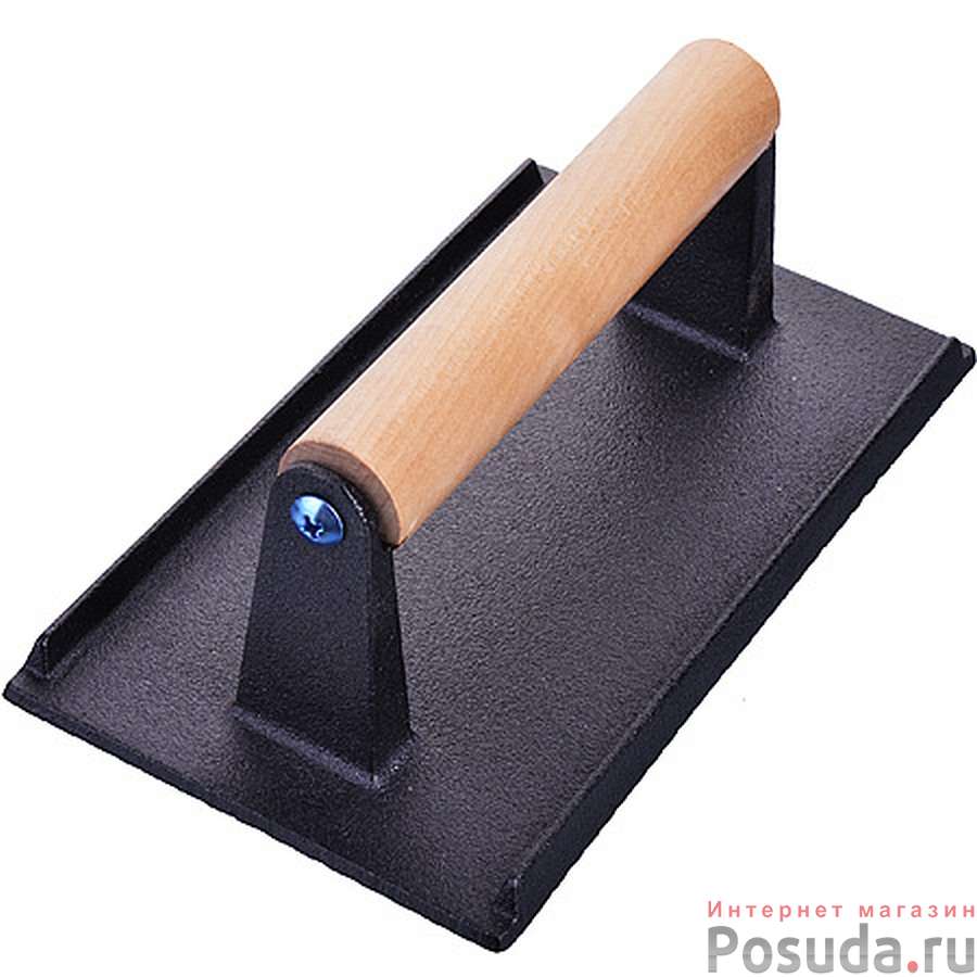 Пресс для гриля 21х11 чугун дер/руч MB