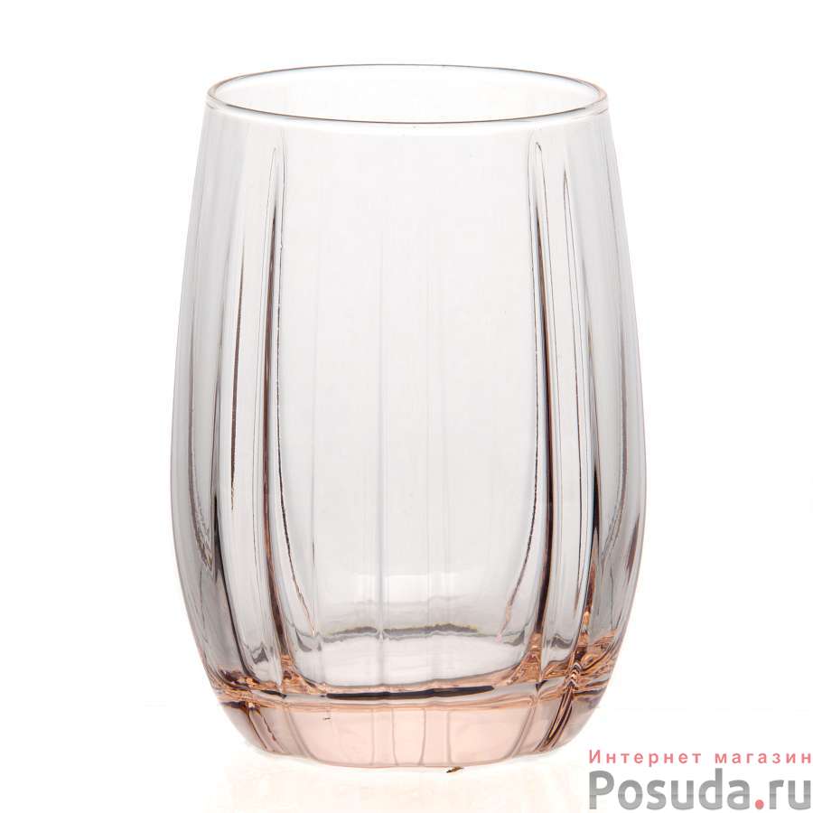 Набор стаканов LINKA 6 шт.240 мл розовый