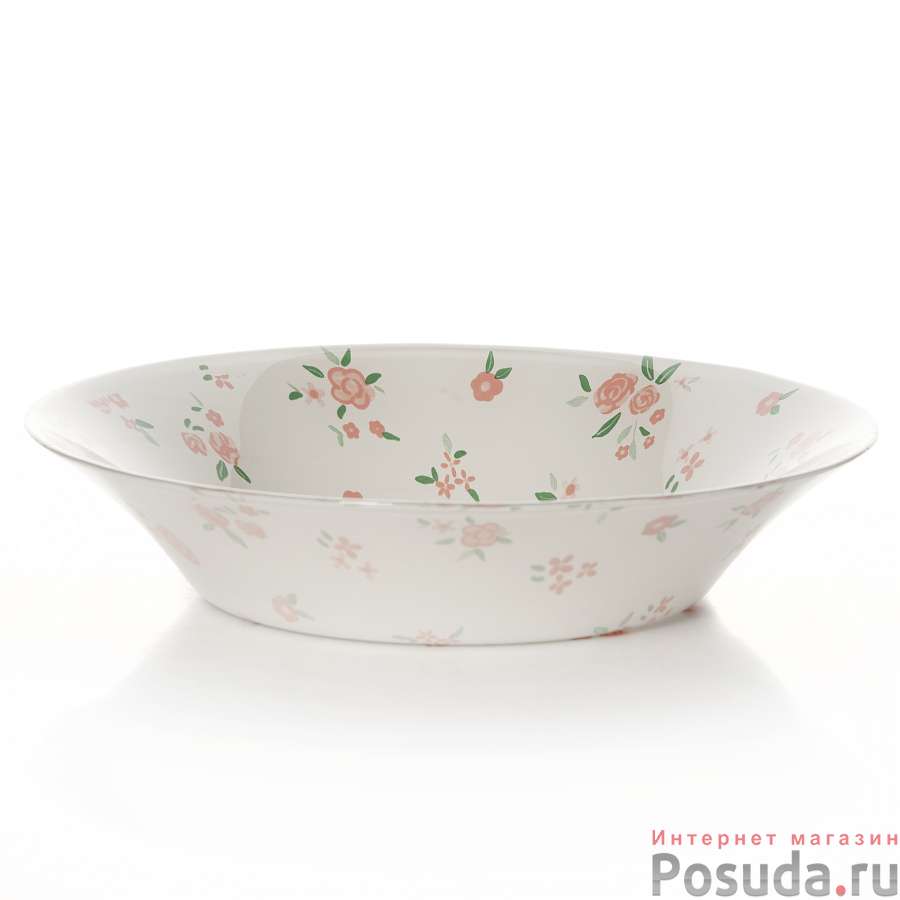 Тарелка столовая глубокая Pasabahce Provence Flowers, D=22 см