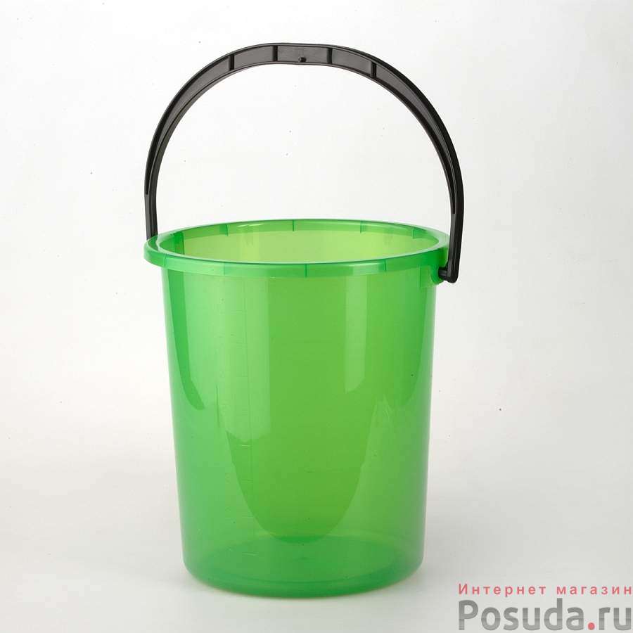 Ведро без крышки V=11 л (цвет в ассортименте)