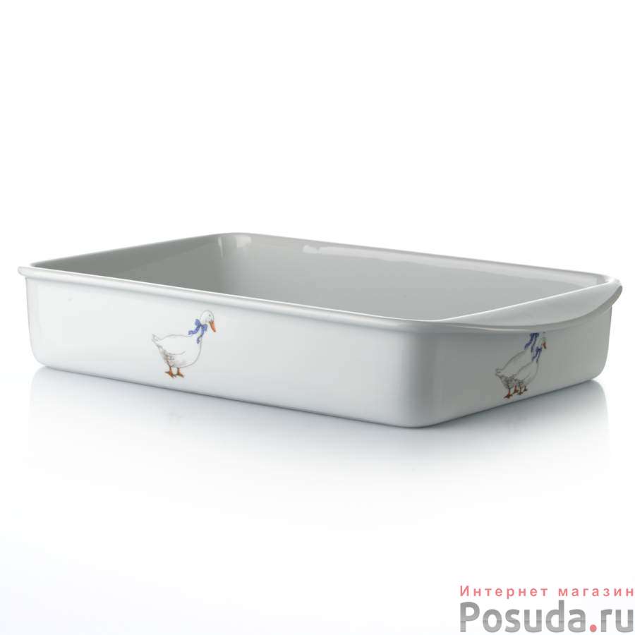 Блюдо для запекания "ГУСИ" 41*24*7см