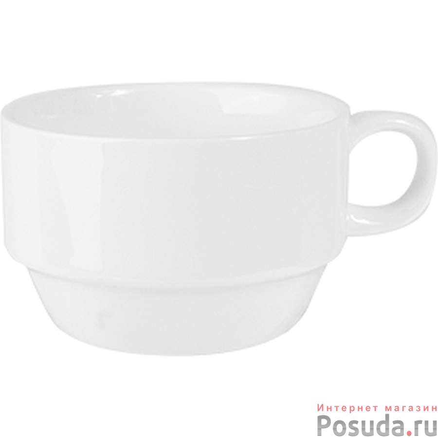 Чашка кофейная «Кунстверк»; фарфор; 125мл; D=7.2,H=4,L=9.2см; белый