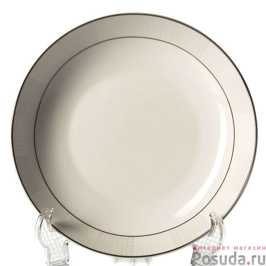 Тарелка суповая "Кружево", диаметр 20 см