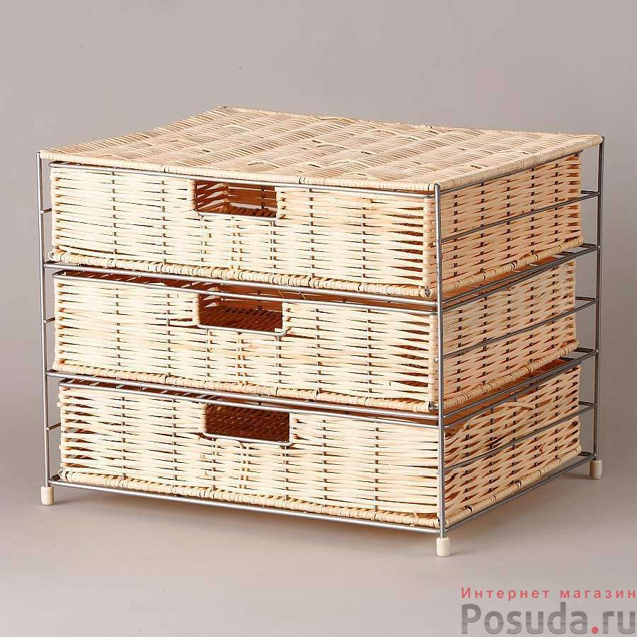 Этажерка 3-х ярусная, 35*28*5*26см