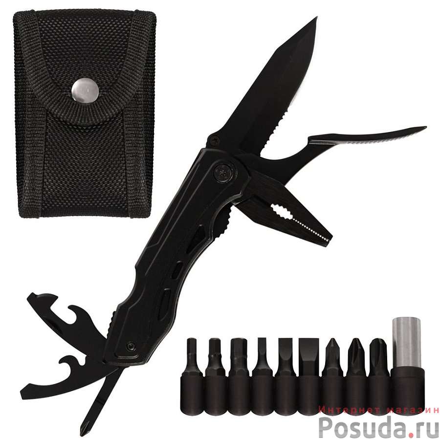 Мультитул. 11 функций. Размер 19х2,8х2,2 см NEW