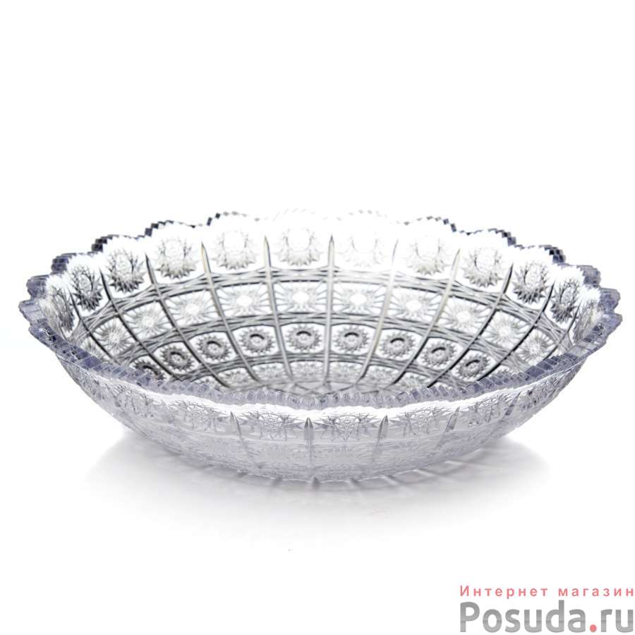 Блюдо Афродита d=275 мм (прозрачный)