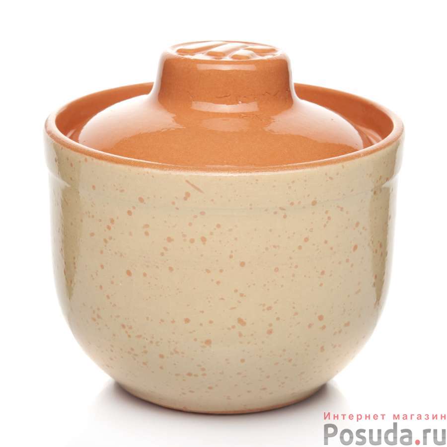 Горшочек "Ломоносовский" 0,35л (желтый)