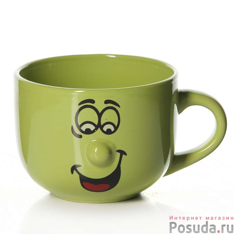 КРУЖКА суповая "Смайлик" 520мл