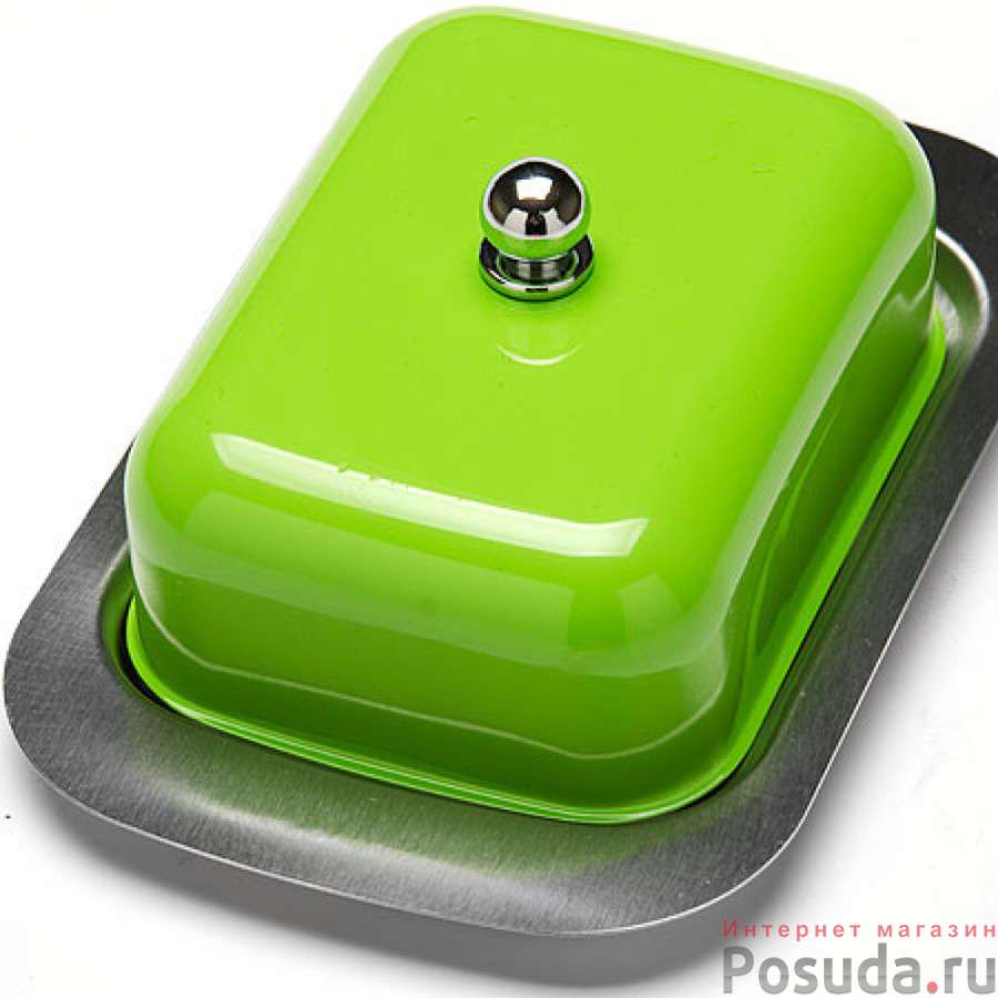 Масленка 3 пр нерж ( цвет зеленый) МВ (х24)