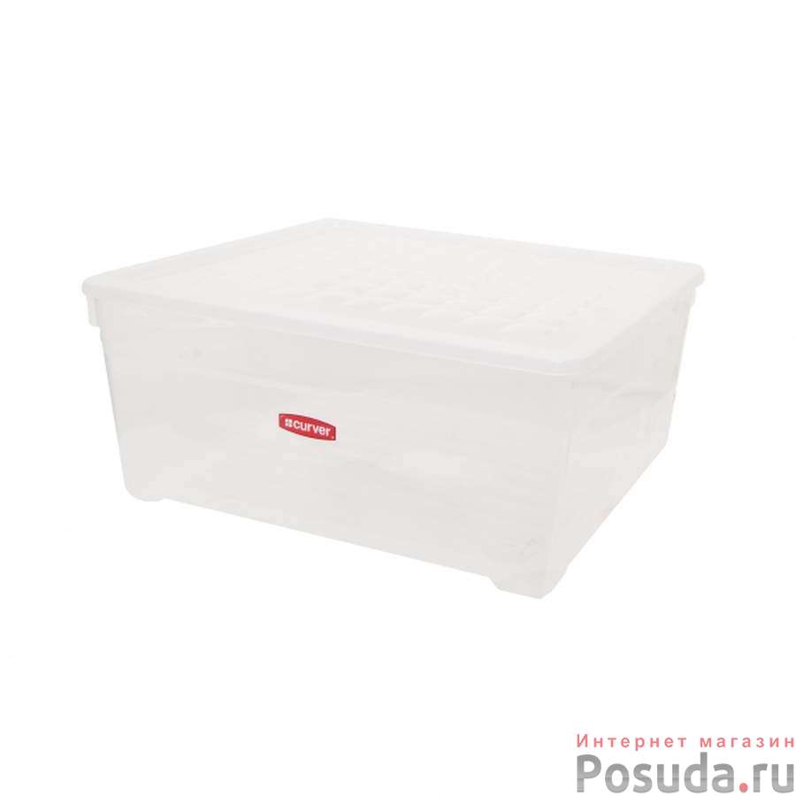 Ящик для хранения textilebox 18.5л 40x34x17 прозрачный