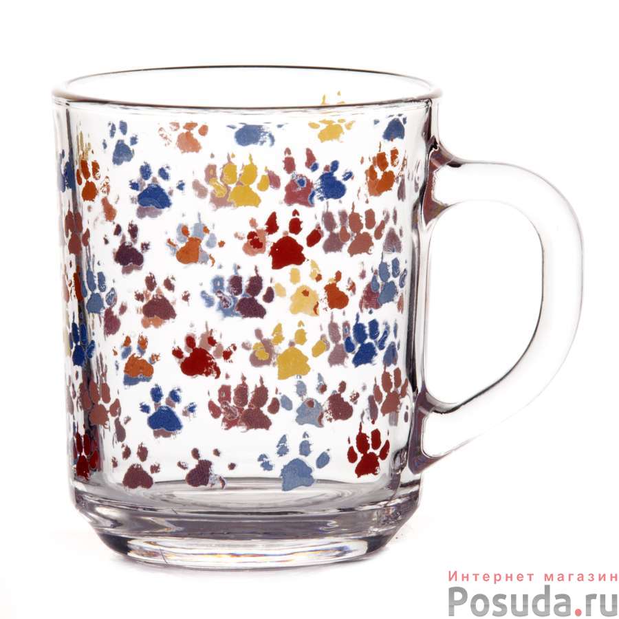 Кружка "Лапы круг" 250 мл 55029