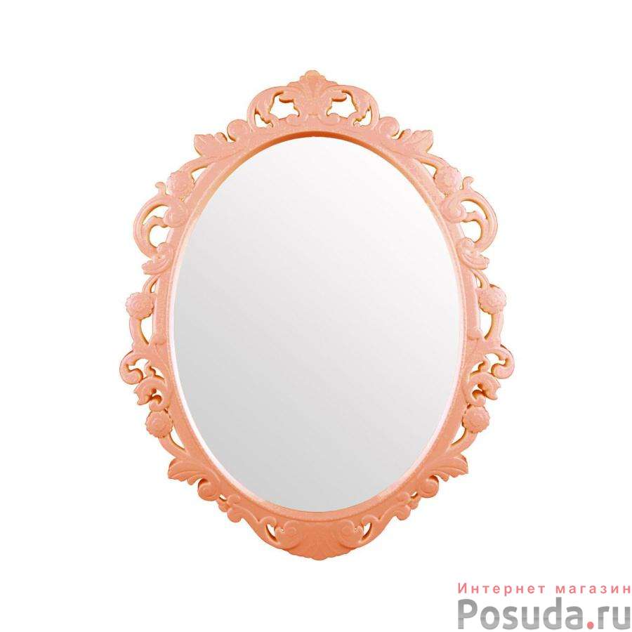 Зеркало в рамке "Ажур" 585х470 мм (беж.)