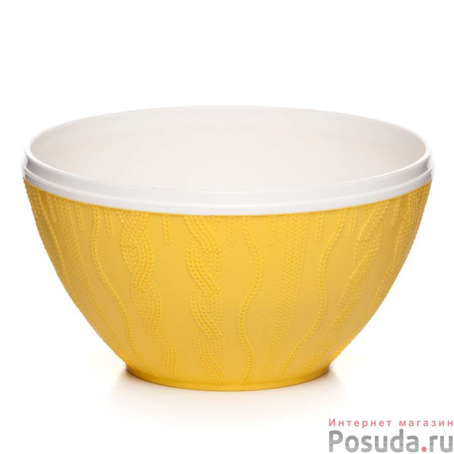 Салатник Меланж 1,45 л (желтый)