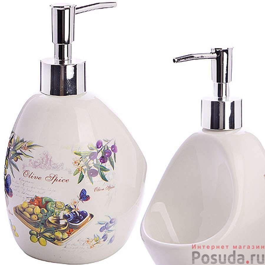 Дозатор для мыла 450мл.Олива LR