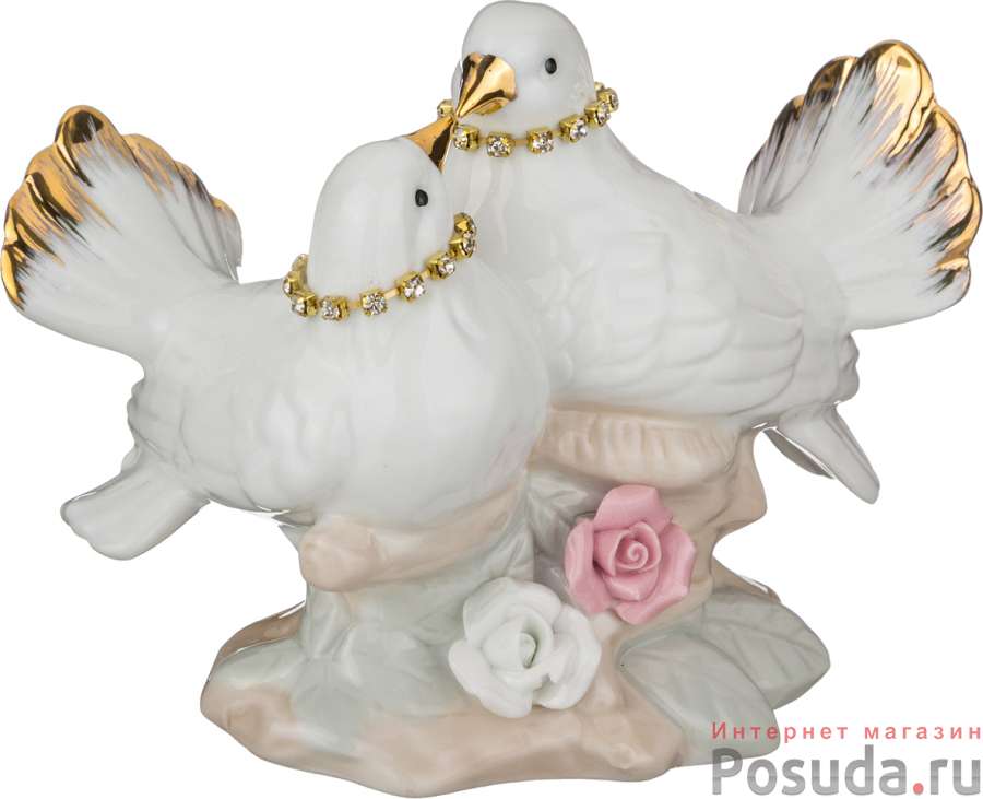 Статуэтка Голуби 14*8 см. высота=11 см.