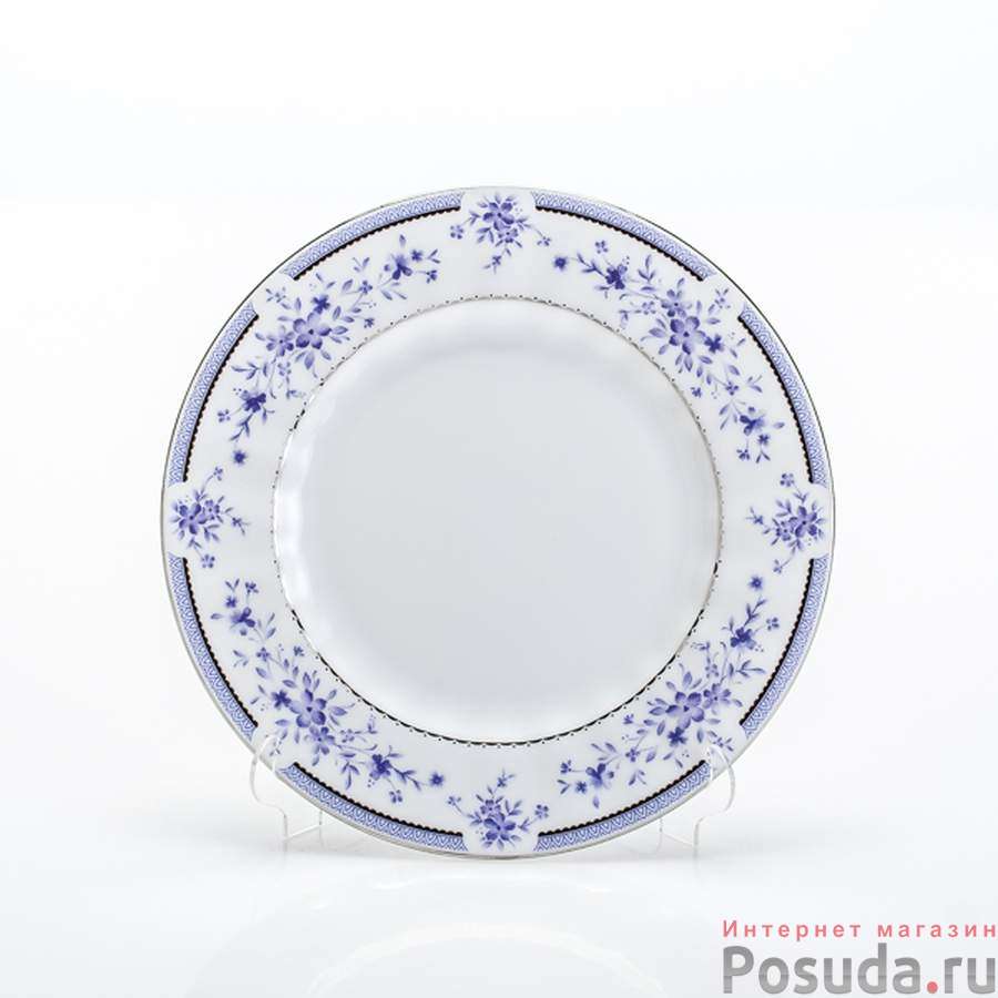 Тарелка закусочная (десертная) Blue Chintz, D=19 см