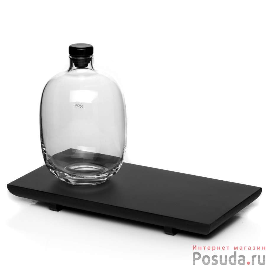 Штоф на дер.подставке малт 1100 мл