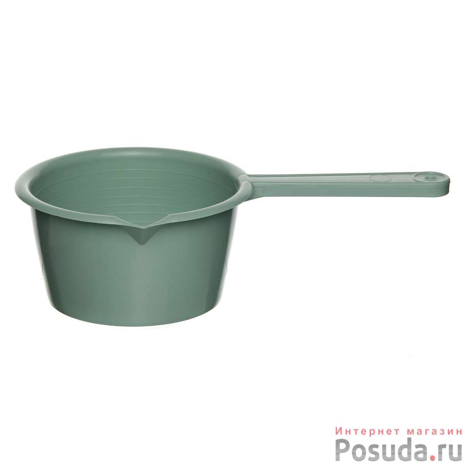 Ковш с ручкой 1л фисташковый