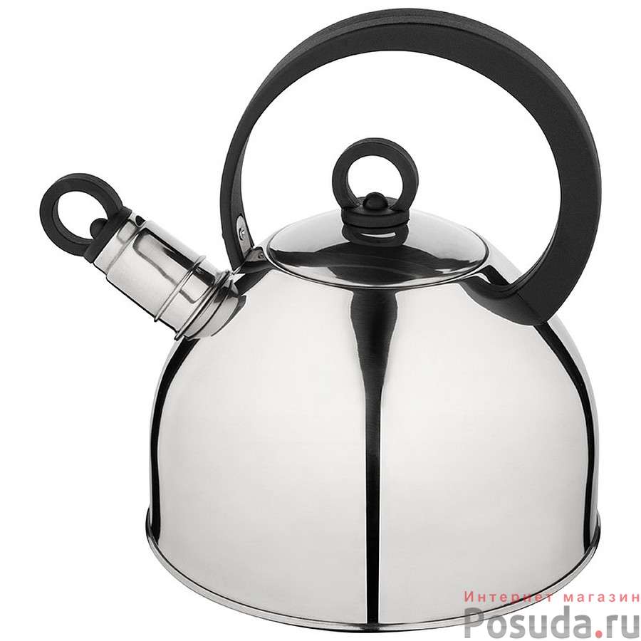 Чайник из нерж. стали DJA-3026 (2,2 литра, со свистком, капсульное дно)